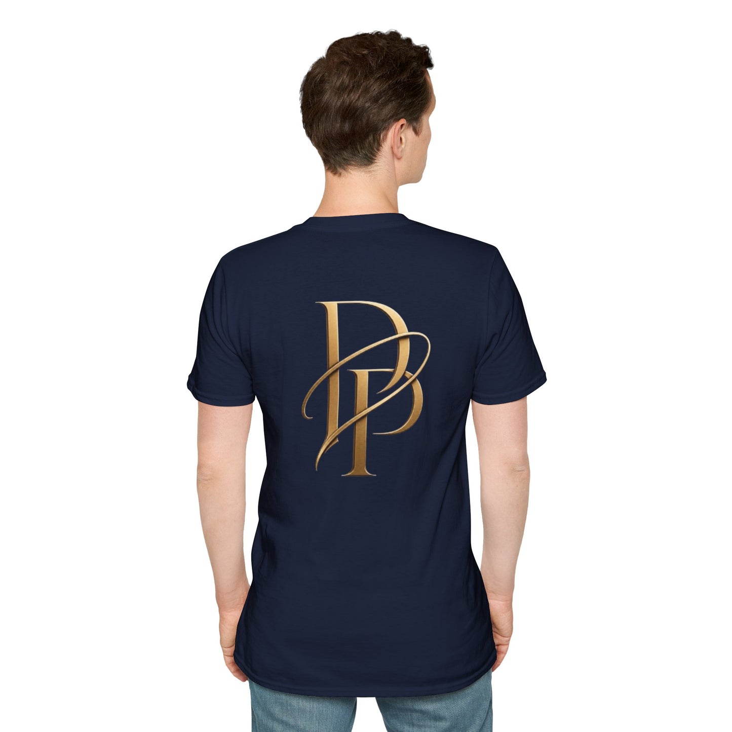 Gold Monogram Logo T-Shirt