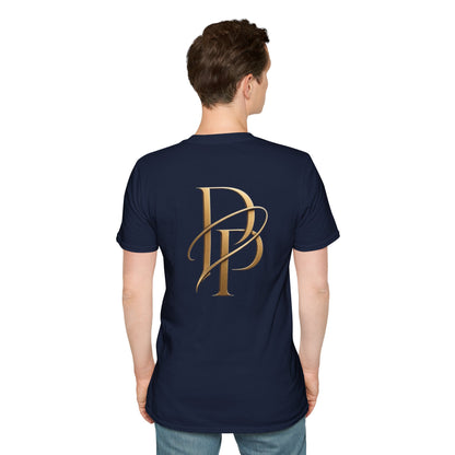 Gold Monogram Logo T-Shirt
