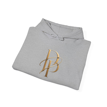 Diopso Purpose Logo Hoodie — Minimalist Luxury White Pullover