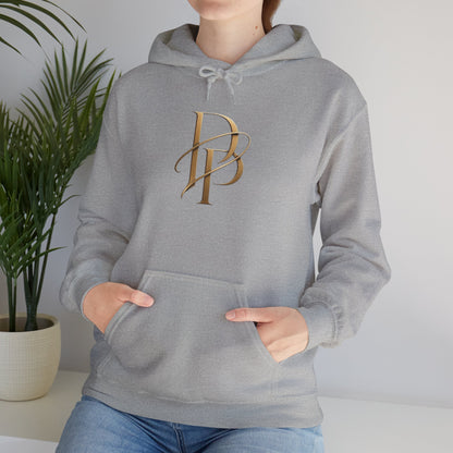 Diopso Purpose Logo Hoodie — Minimalist Luxury White Pullover