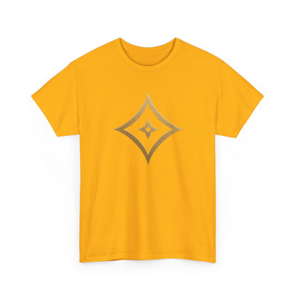 Monogram Gold PP Tee — Elegant Personalized Initials T-Shirt