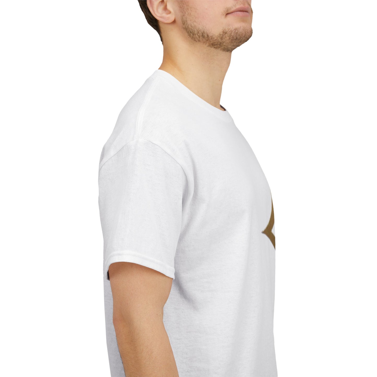 Monogram Gold PP Tee — Elegant Personalized Initials T-Shirt