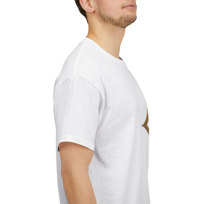 Monogram Gold PP Tee — Elegant Personalized Initials T-Shirt