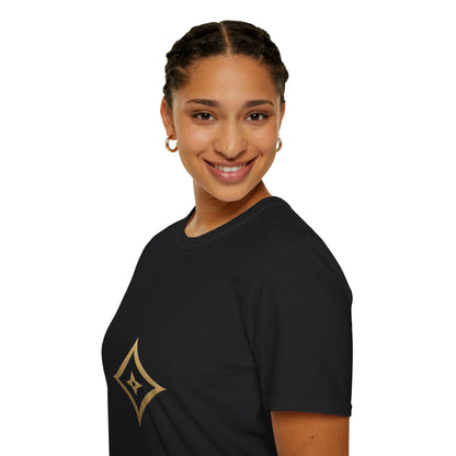 Gold Monogram Logo T-Shirt