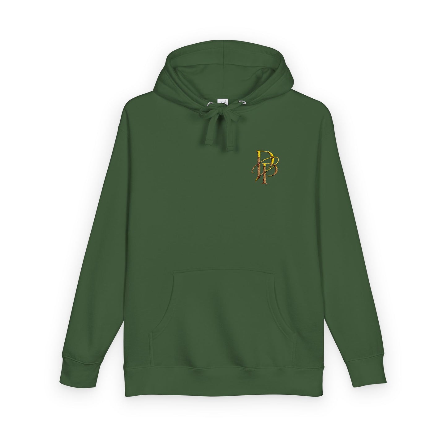 Golden Flame Monogram Hoodie
