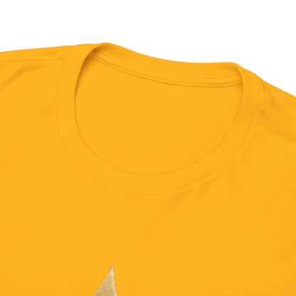 Monogram Gold PP Tee — Elegant Personalized Initials T-Shirt