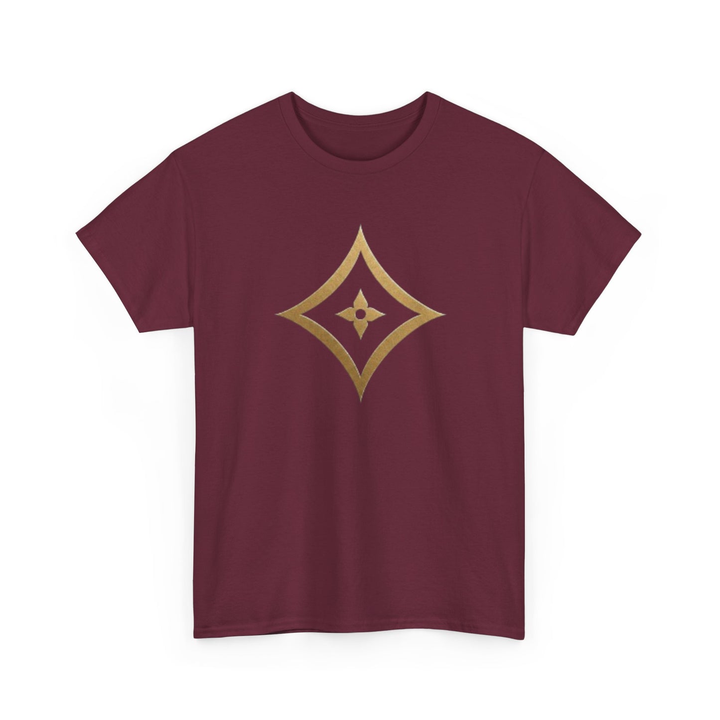 Monogram Gold PP Tee — Elegant Personalized Initials T-Shirt