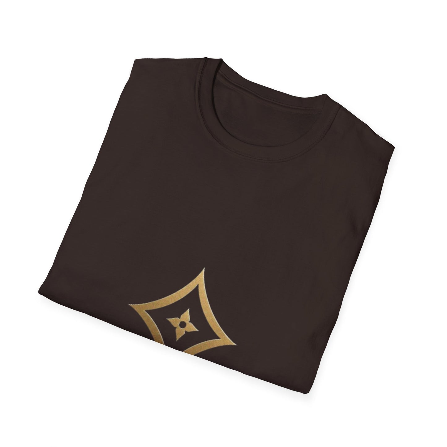 Gold Monogram Logo T-Shirt