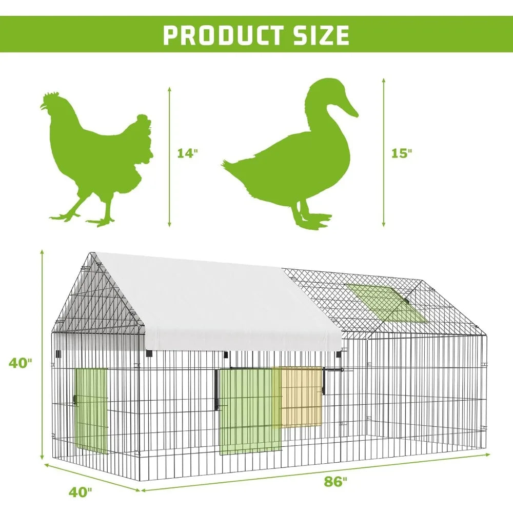 Metal Chicken Coop