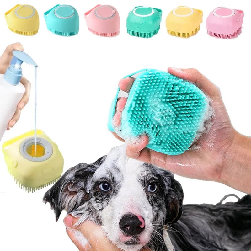 pet bath brush